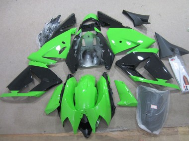 ZX10R 2003-2005 Verkleidungen - Schwarz Grün