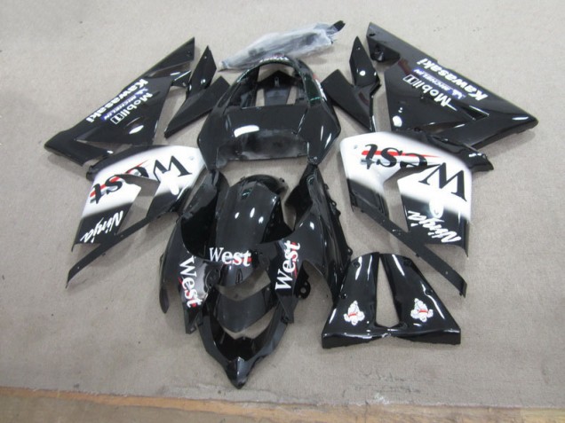 ZX10R 2003-2005 Verkleidungen - Schwarzer West Ninja ZX10R 2003-2005 Verkleidungen - Schwarzer West Ninja