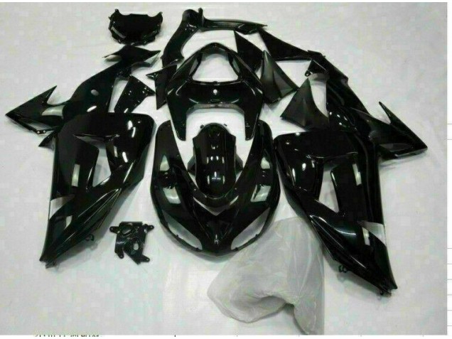 ZX10R 2006-2007 Verkleidungen - Glänzend Schwarz ZX10R 2006-2007 Verkleidungen - Glänzend Schwarz