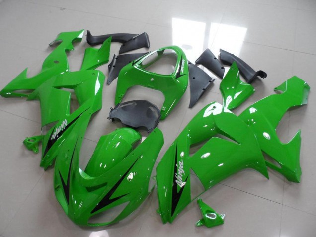 ZX10R 2006-2007 Verkleidungen - Grün Schwarzer Pfeil ZX10R 2006-2007 Verkleidungen - Grün Schwarzer Pfeil