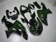 ZX10R 2006-2007 Verkleidungen - Schwarze Grüne Flamme ZX10R 2006-2007 Verkleidungen - Schwarze Grüne Flamme