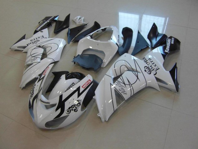 ZX10R 2006-2007 Verkleidungen - Weiß Corona ZX10R 2006-2007 Verkleidungen - Weiß Corona