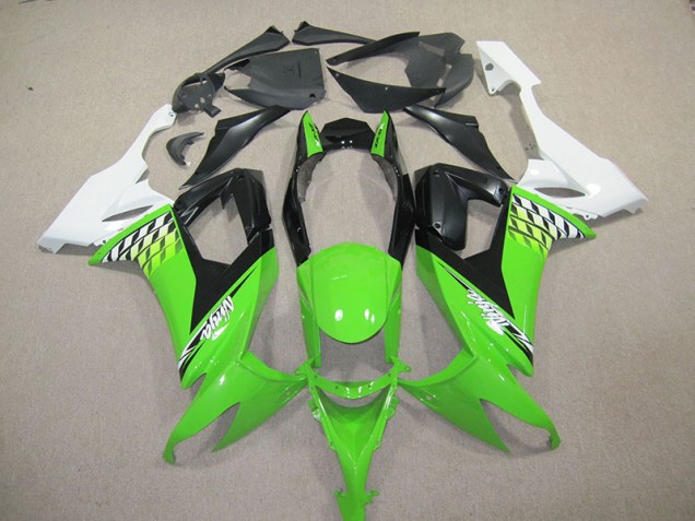 ZX10R 2008-2010 Verkleidungen - Schwarzer Grün Ninja ZX10R 2008-2010 Verkleidungen - Schwarzer Grün Ninja