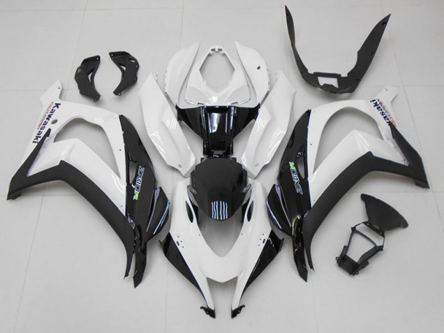 ZX10R 2016-2019 Verkleidungen - Weiß Schwarz ZX10R 2016-2019 Verkleidungen - Weiß Schwarz
