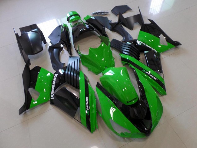 ZX14R ZZR 1400 2006-2011 Verkleidungen - Grün und Schwarz ZX14R ZZR 1400 2006-2011 Verkleidungen - Grün und Schwarz