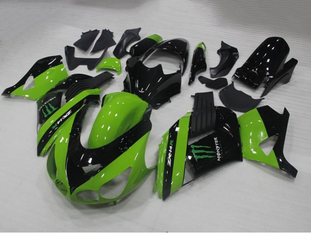 ZX14R ZZR 1400 2006-2011 Verkleidungen - Grünes Monster