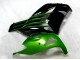 ZX14R ZZR 1400 2012-2021 Verkleidung - Schwarz Grün ZX14R ZZR 1400 2012-2021 Verkleidung - Schwarz Grün