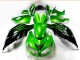 ZX14R ZZR 1400 2012-2021 Verkleidung - Schwarz Grün ZX14R ZZR 1400 2012-2021 Verkleidung - Schwarz Grün
