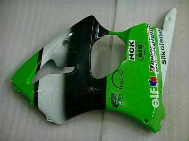 ZX6R 2000-2002 Motorrad Verkleidungen - Grün Schwarz ZX6R 2000-2002 Motorrad Verkleidungen - Grün Schwarz