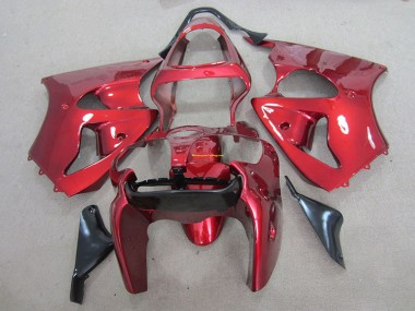 ZX6R 2000-2002 Verkleidungen & Plastik - Rot