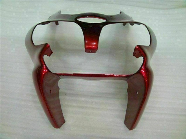 ZX6R 2000-2002 Verkleidungen - Rot Schwarz