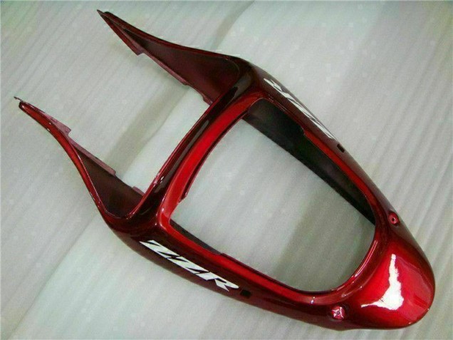 ZX6R 2000-2002 Verkleidungen - Rot Schwarz