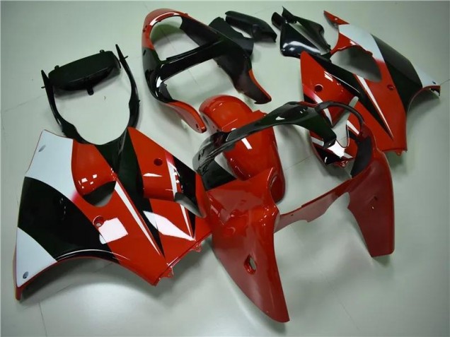 ZX6R 2000-2002 Verkleidungen - Rot Schwarz Weiß ZX6R 2000-2002 Verkleidungen - Rot Schwarz Weiß