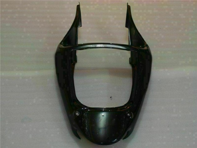 ZX6R 2000-2002 Verkleidungen - Schwarz mit Blaur Flamme ZX6R 2000-2002 Verkleidungen - Schwarz mit Blaur Flamme