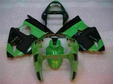 ZX6R 2000-2002 VollVerkleidungen & Plastik - Grün Schwarz