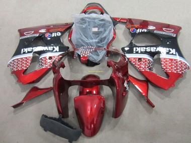ZX6R 2000-2002 Vollverkleidung - Rot