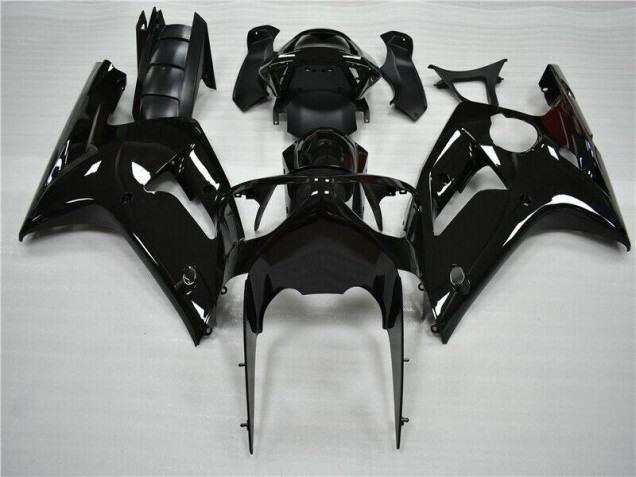 ZX6R 2003-2004 Verkleidungen - Glänzend Schwarz ZX6R 2003-2004 Verkleidungen - Glänzend Schwarz