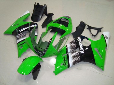 ZX6R 2003-2004 Verkleidungen - Grün Nakano