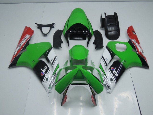 ZX6R 2003-2004 Verkleidungen - Grüne Motocard ZX6R 2003-2004 Verkleidungen - Grüne Motocard