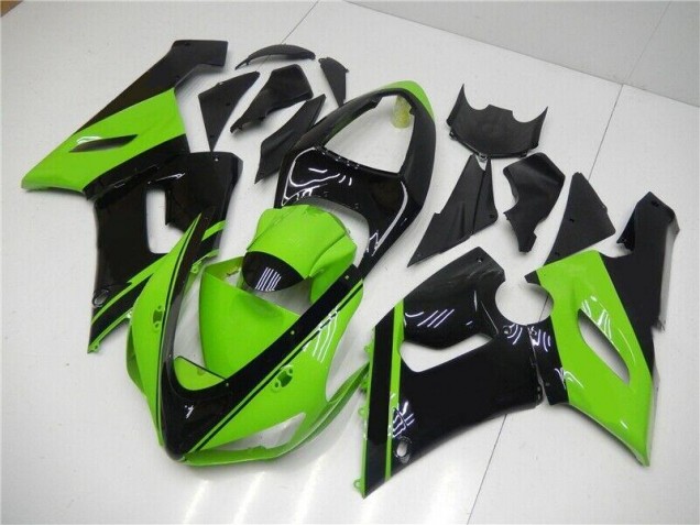 ZX6R 2005-2006 Verkleidung - Grün Schwarz ZX6R 2005-2006 Verkleidung - Grün Schwarz