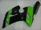 ZX6R 2005-2006 Verkleidungen - Grün Schwarz