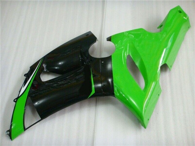 ZX6R 2005-2006 Verkleidungen - Grün Weiß Schwarz