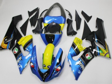 ZX6R 2005-2006 Verkleidungen - Hai