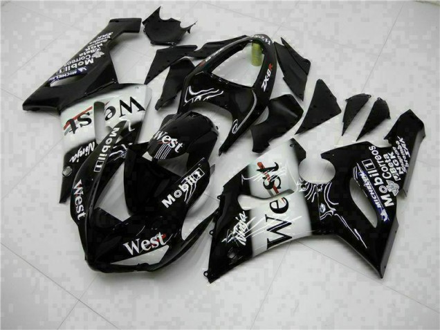 ZX6R 2005-2006 Verkleidungen Komplett Sets - Schwarz ZX6R 2005-2006 Verkleidungen Komplett Sets - Schwarz