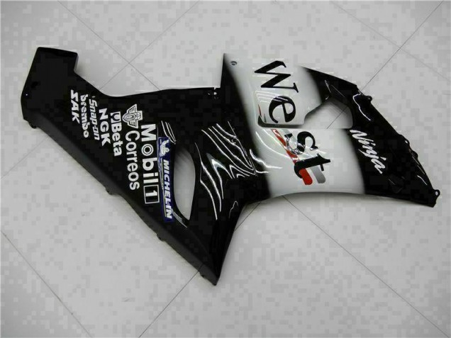 ZX6R 2005-2006 Verkleidungen Komplett Sets - Schwarz ZX6R 2005-2006 Verkleidungen Komplett Sets - Schwarz