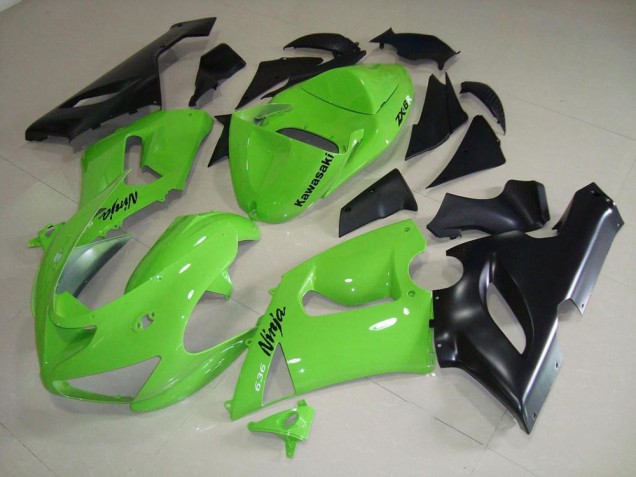 ZX6R 2005-2006 Verkleidungen - Limetten Grün ZX6R 2005-2006 Verkleidungen - Limetten Grün