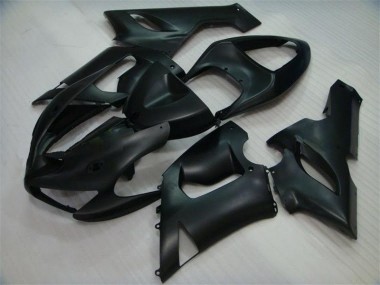 ZX6R 2005-2006 Verkleidungen - Matt Schwarz