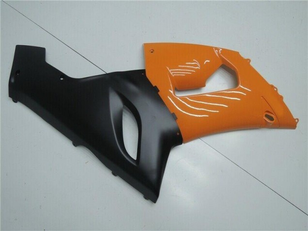 ZX6R 2005-2006 Verkleidungen - Orange Schwarz