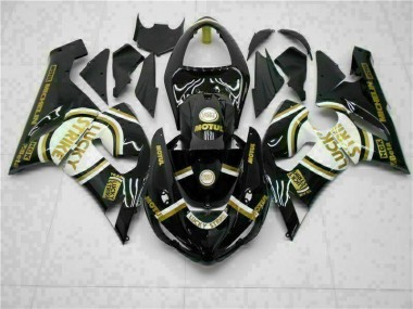 ZX6R 2005-2006 Verkleidungen & Plastik - Schwarz