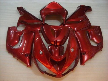 ZX6R 2005-2006 Verkleidungen - Rot