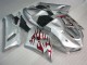 ZX6R 2005-2006 Verkleidungen - Silber Rot Flammen ZX6R 2005-2006 Verkleidungen - Silber Rot Flammen