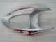 ZX6R 2005-2006 Verkleidungen - Silber Rot Flammen ZX6R 2005-2006 Verkleidungen - Silber Rot Flammen