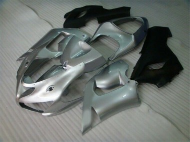 ZX6R 2005-2006 Verkleidungen - Silber Schwarz