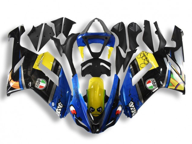 ZX6R 2007-2008 Verkleidungen - Blau Hai ZX6R 2007-2008 Verkleidungen - Blau Hai