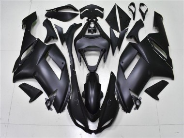 ZX6R 2007-2008 Verkleidungen - Matt Schwarz