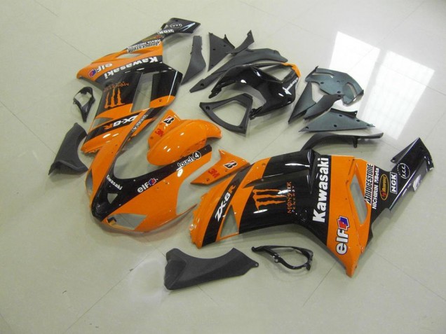 ZX6R 2007-2008 Verkleidungen - Orange Monster ZX6R 2007-2008 Verkleidungen - Orange Monster