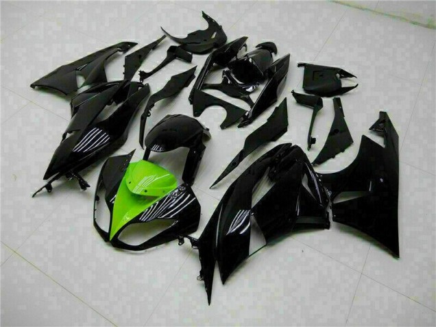 ZX6R 2009-2012 Verkleidung - Schwarz Grün ZX6R 2009-2012 Verkleidung - Schwarz Grün