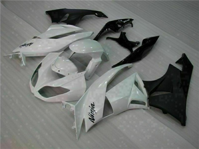 ZX6R 2009-2012 Verkleidung - Weiß Schwarz ZX6R 2009-2012 Verkleidung - Weiß Schwarz