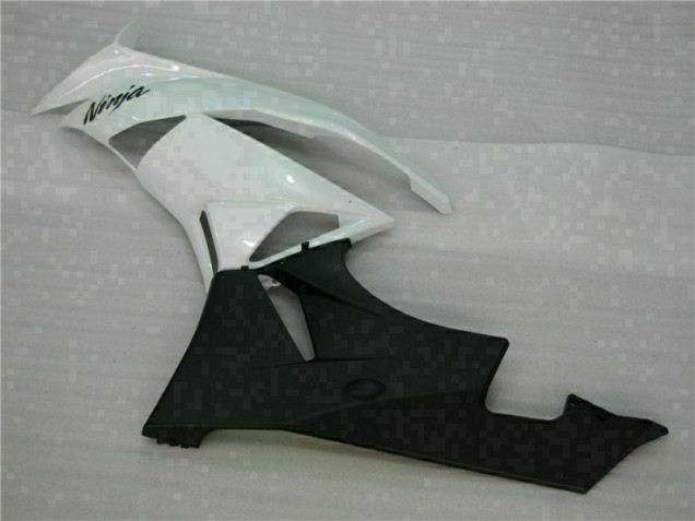 ZX6R 2009-2012 Verkleidung - Weiß Schwarz ZX6R 2009-2012 Verkleidung - Weiß Schwarz