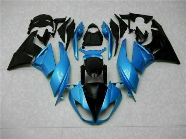 ZX6R 2009-2012 Verkleidungen - Blau Schwarz