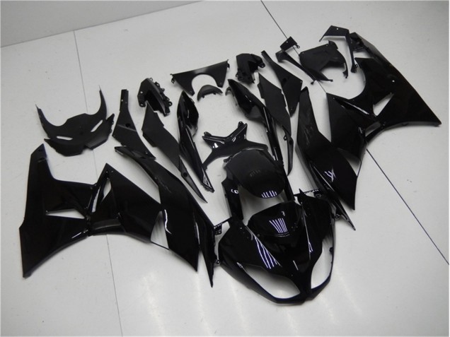 ZX6R 2009-2012 Verkleidungen - Glänzend Schwarz