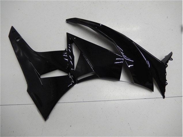 ZX6R 2009-2012 Verkleidungen - Glänzend Schwarz
