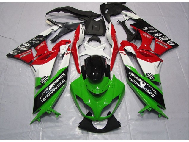 ZX6R 2009-2012 Verkleidungen - Grün Rot ZX6R 2009-2012 Verkleidungen - Grün Rot