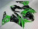 ZX6R 2009-2012 Verkleidungen Komplett Sets - Schwarz Grün