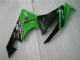 ZX6R 2009-2012 Verkleidungen Komplett Sets - Schwarz Grün