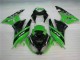 ZX6R 2009-2012 Verkleidungen Komplett Sets - Schwarz Grün